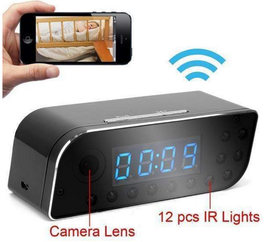 HD Wi-Fi Clock Camera_0